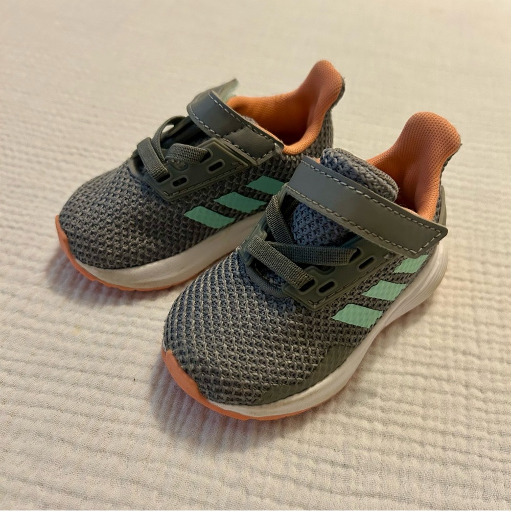 Baby Adidas 3 Stripe Sneakers Sz 3